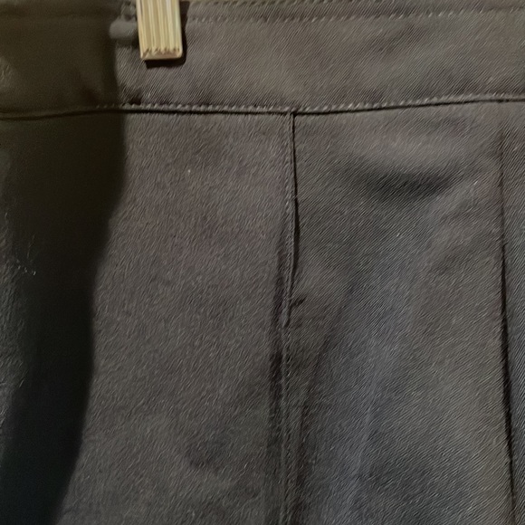 NWT, Tory, Burch size 8 navy blue wool blend Gerald Pants - Picture 4 of 9